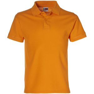 Boston Kids Golf Shirt - Orange