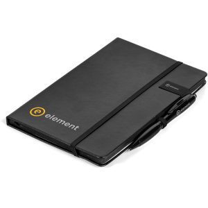 Century USB Notebook & Pen Set - 8GB - Black