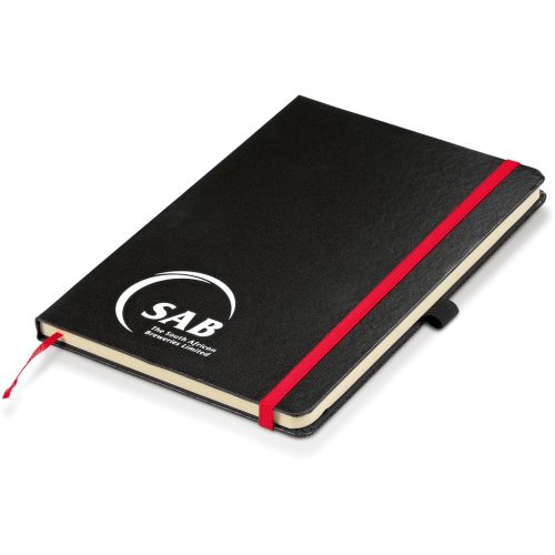 Fourth Estate A5 Hard Cover Notebook - Red