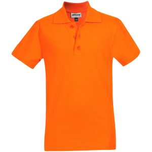 Kids Michigan Golf Shirt - Orange