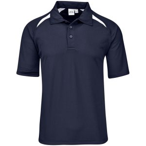 Kids Splice Golf Shirt - Navy
