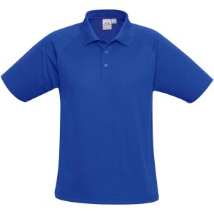 Kids Sprint Golf Shirt - Blue