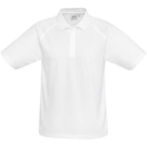 Kids Sprint Golf Shirt - White