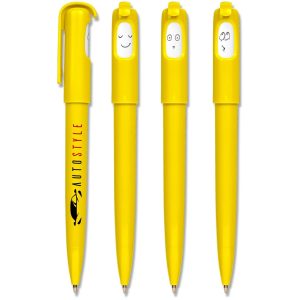 Koko Smiley Ball Pen - Yellow