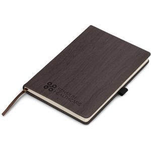 Oakridge A5 Hard Cover Notebook - Brown