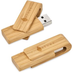 Okiyo Bakemono Bamboo Flash Drive - 32GB