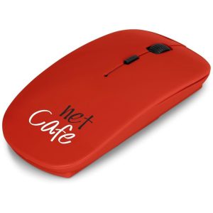 Omega Wireless Optical Mouse - Red