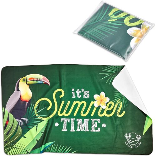 Pre-Printed Sample Hoppla Hula Beach Towel - Single Sided
