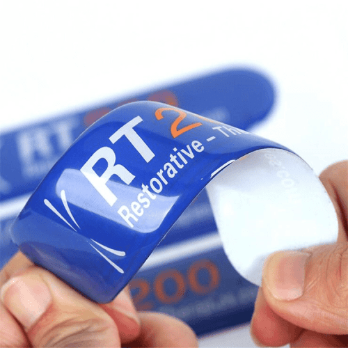 Rectangular Domed Resin Stickers