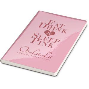 Reflections A5 Soft Cover Notebook - Pink