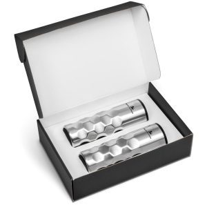 Serendipio Meteor One Drinkware Gift Set - Silver - Silver