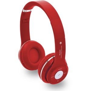 Swiss Cougar Phantom Bluetooth Headphones - Red