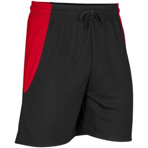 Unisex Championship Shorts - Black Red