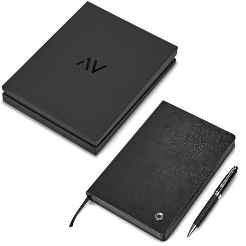 Alex Varga Corinthia Hard Cover Notebook & Pen Set