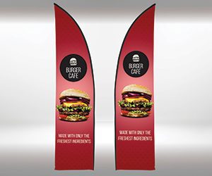 Double-Sided Arcfin Banners