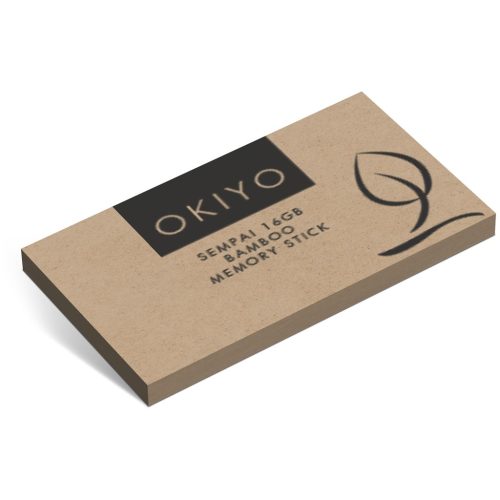 Okiyo Sempai Bamboo Flash Drive - 16GB