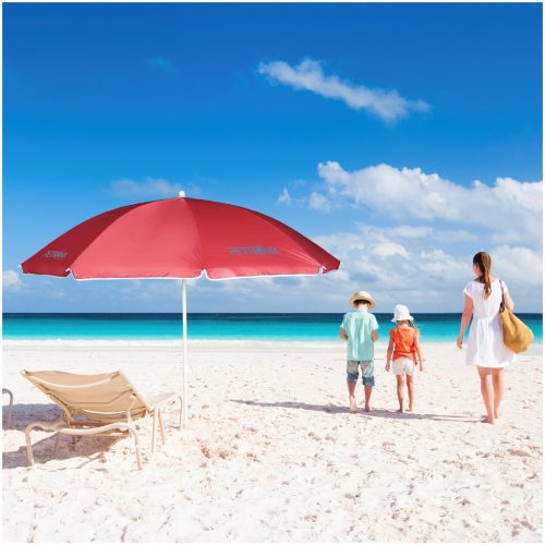 US Basic Paradiso Beach Umbrella Lifestyle Image